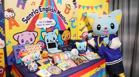 サンリオ発の本格英語教材「Sanrio English Master」が発売開始！発表会にDAIGOさんが登場♪